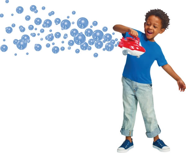 Super Wings Jett Spielfigur mit Seifenblasenfunktion
