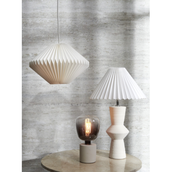 Lampvoet Soof crème Ø13,5x37,5 cm