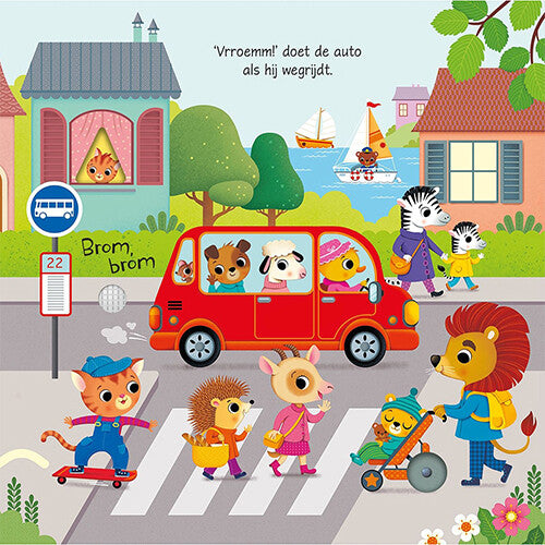 Uitgeverij usborne geluidenboek laten we gaan!