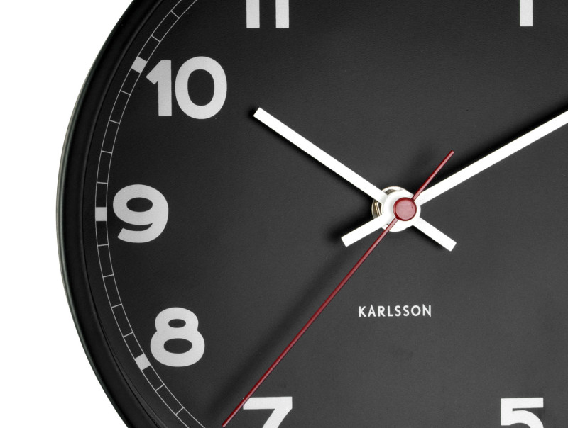 Wall Clock New Classic Small KA5846BK Black