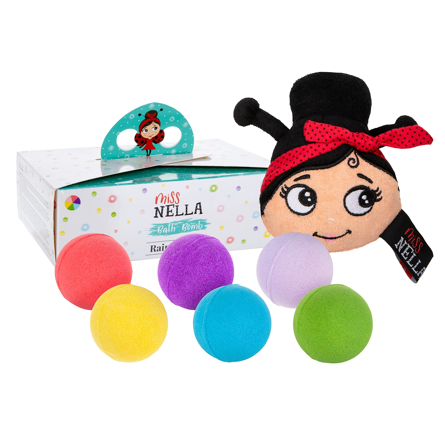 Badekugeln RAINBOWFIZZ 6-teilig