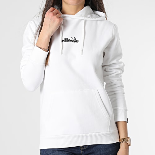 Sweat Capuche Femme Jazana Blanc