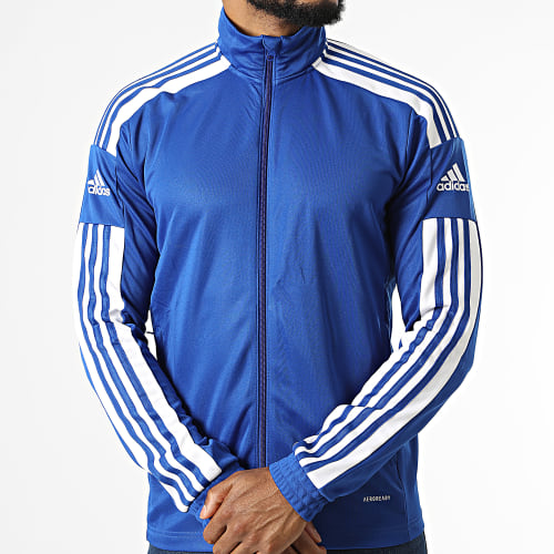 Veste Zippée A Bandes GP6463 Bleu Roi