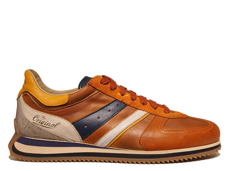 Kamo-Gutsu Giro 005 Arancio   Denim