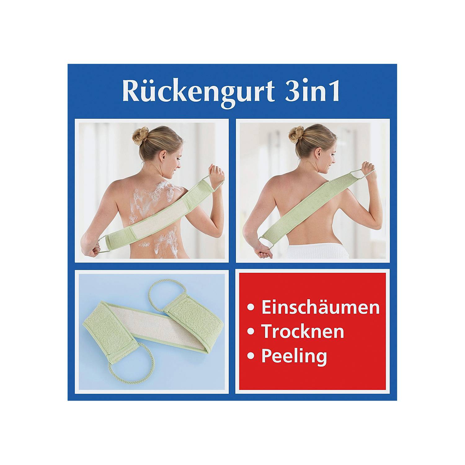 Wenko Waschgurt 3-in-1