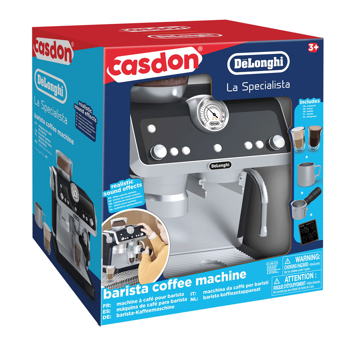 Casdon DeLonghi Barista Speelgoed Koffiemachine
