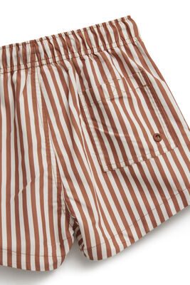 Nordbjørn Solarino Badebukser, Brown Stripe