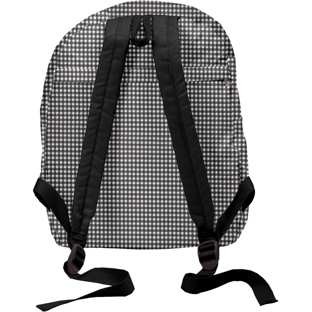 Sac À Dos Pliable Vichy Noir