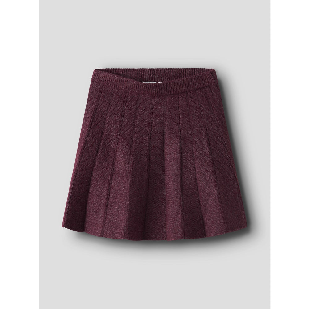 Køb Name It Burgundy Nkfsonia Strik Nederdel