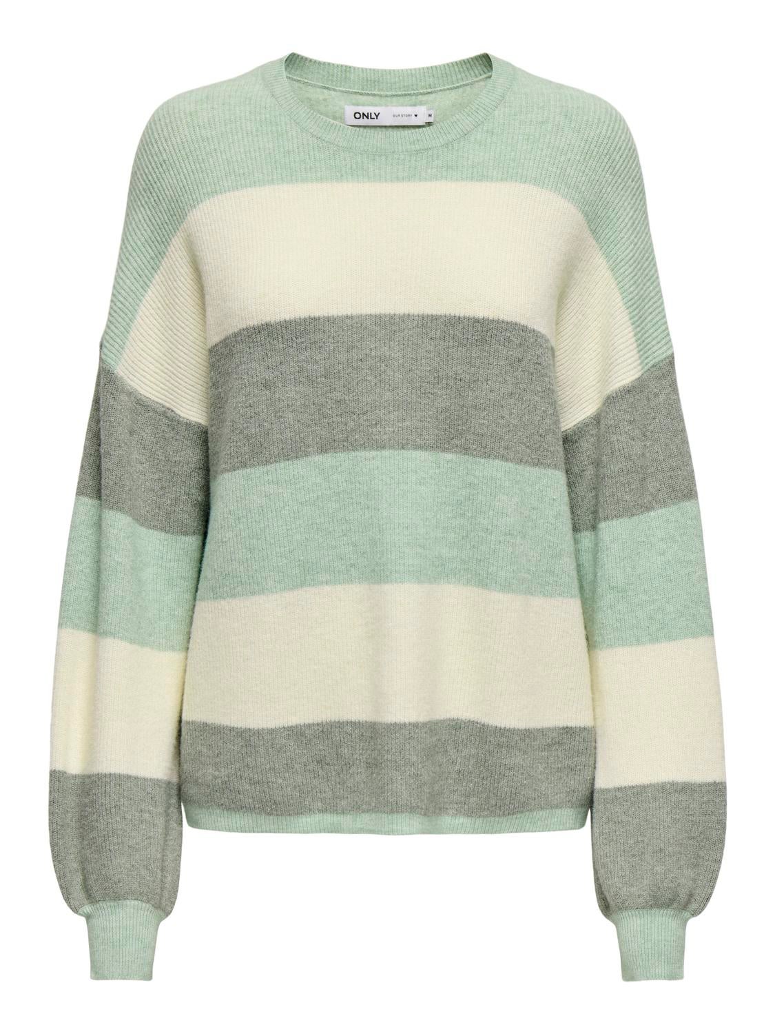 ONLATIA Strickpullover Silt Green