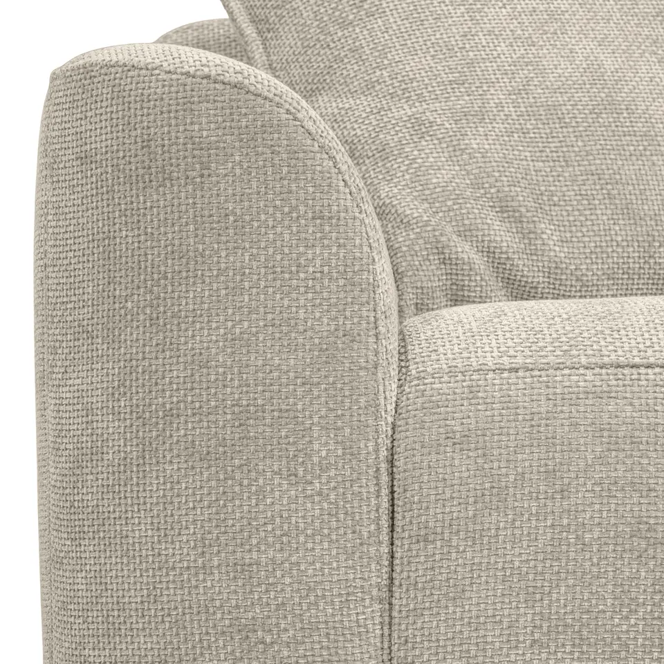 Bank Elsa 2-zits - stof Eden - beige