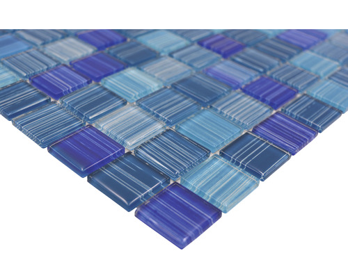 Glasmozaïek CM 4285 blauw 30,2x32,7 cm