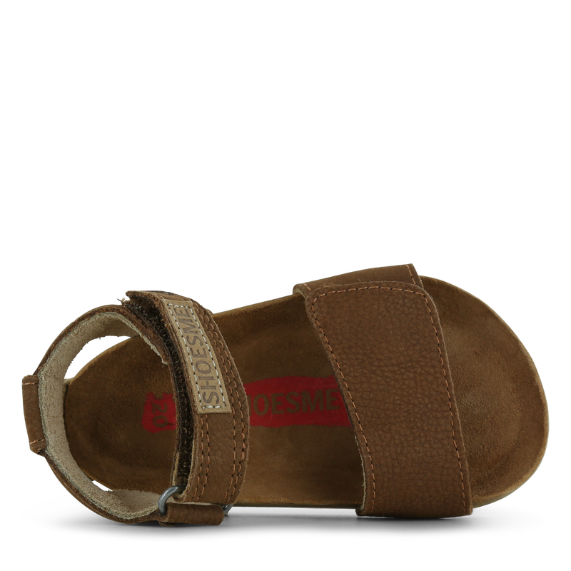 Shoesme cognac sandaal met brede band Leer | Uni schoenen