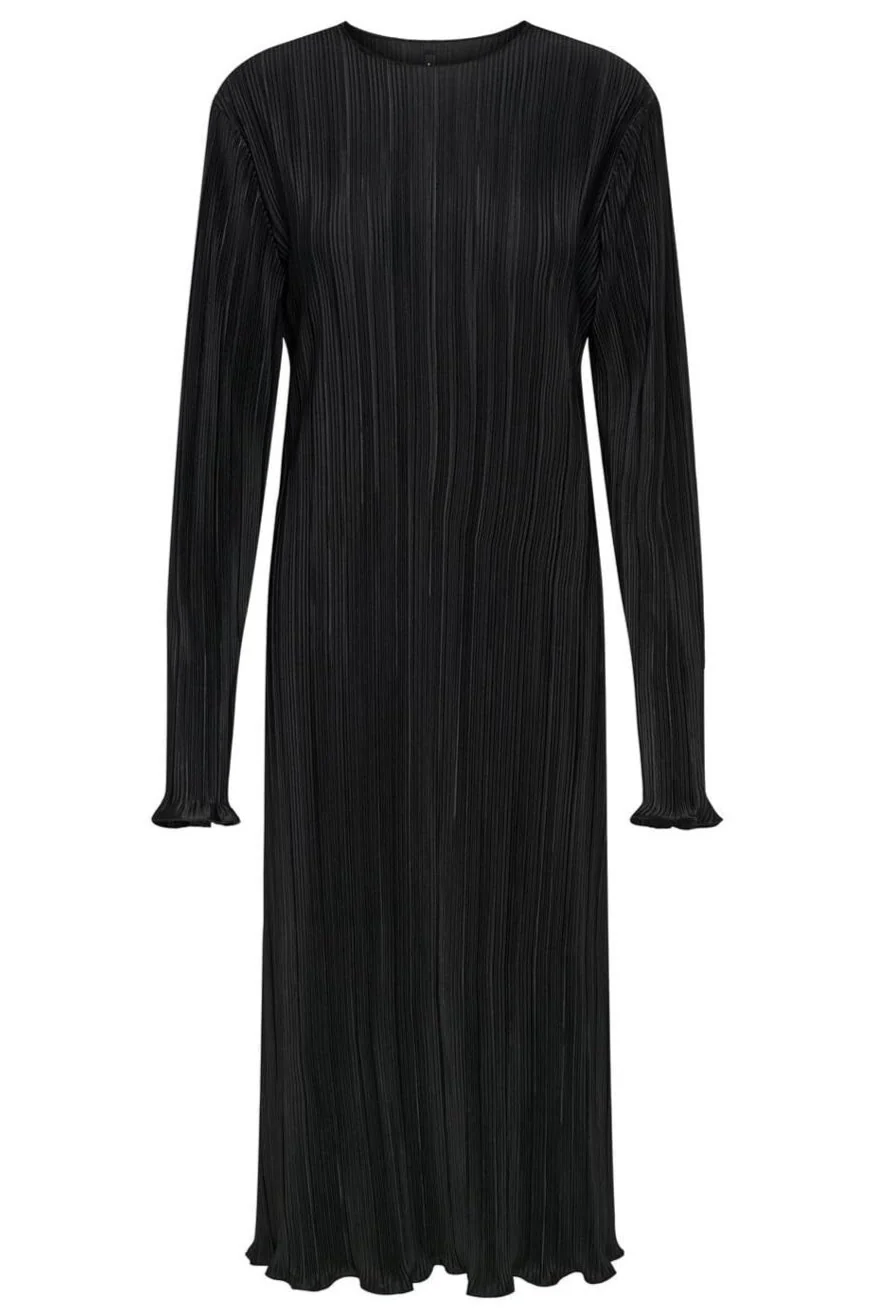 Only Onlpery L/S Long Plisse Dress