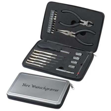 Macma 25-teilige Werkzeugbox aus Aluminiun