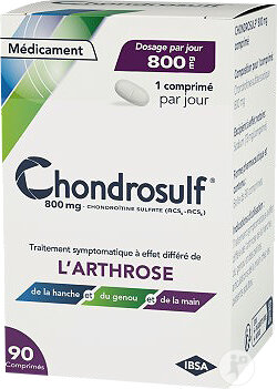 Chondrosulf 800mg L'Arthrose 90 Comprimés
