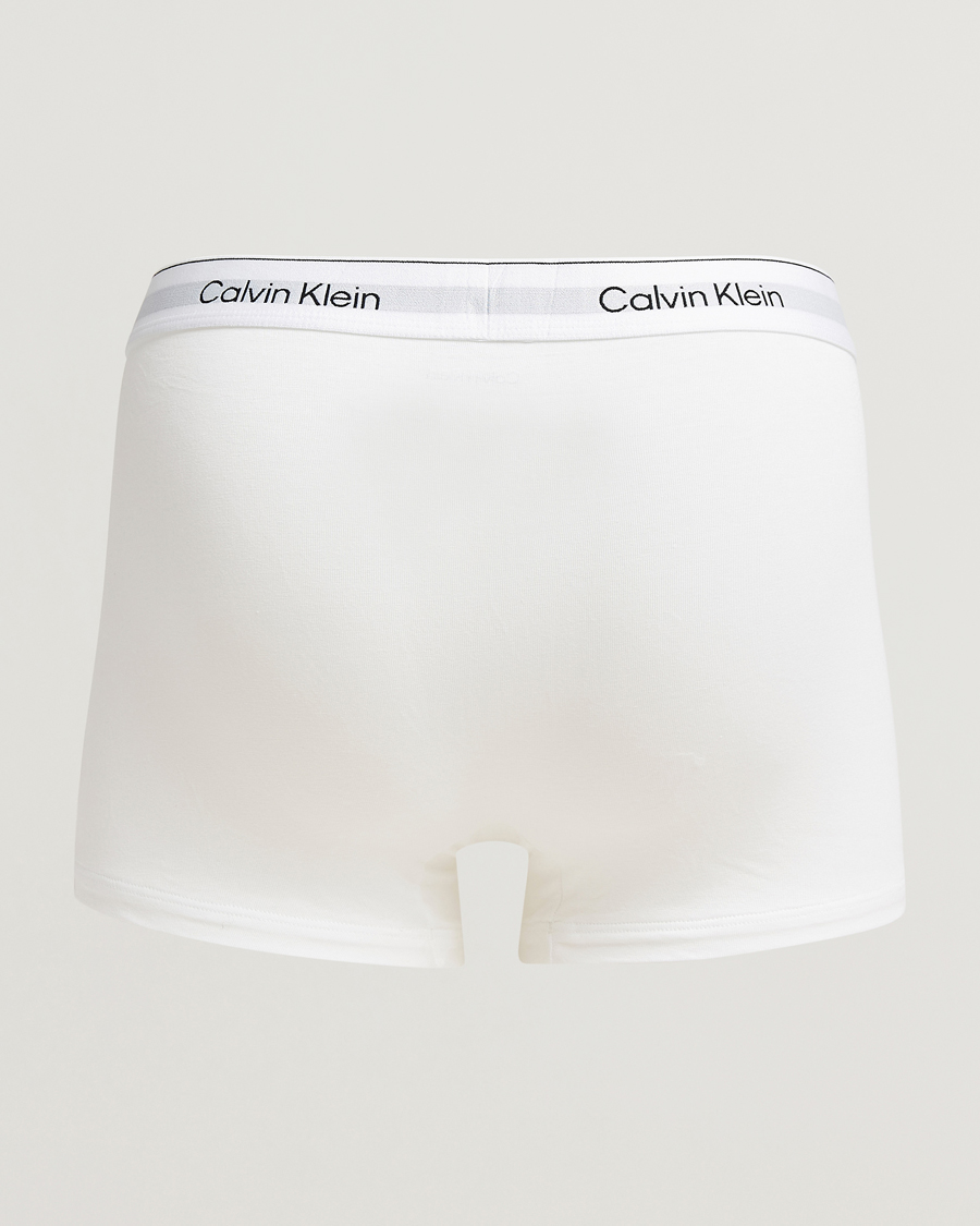 Calvin Klein 3-Pack Icon Cotton Stretch Relaxed Trunk White