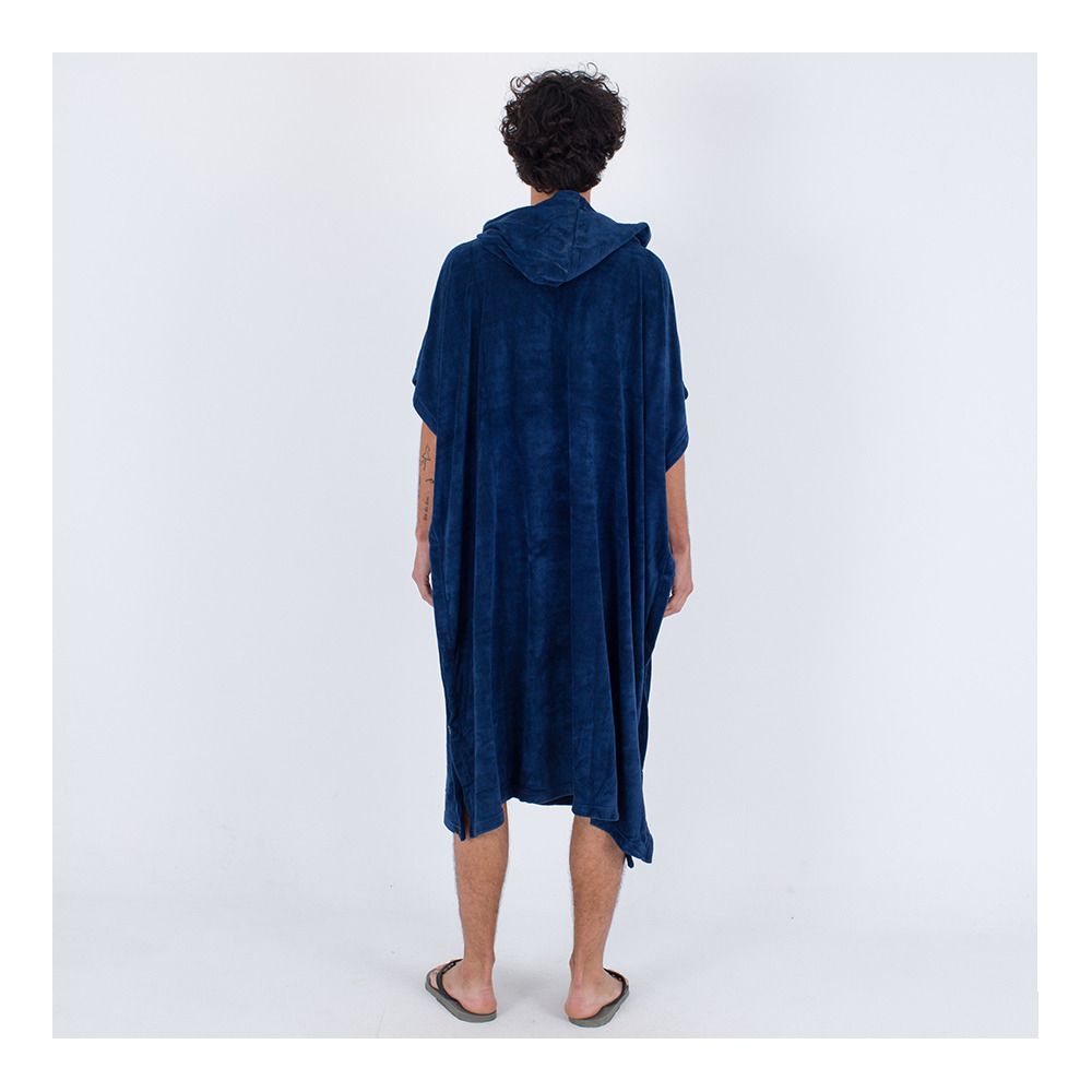 Hurley ONE AND ONLY - Poncho poseidon blue