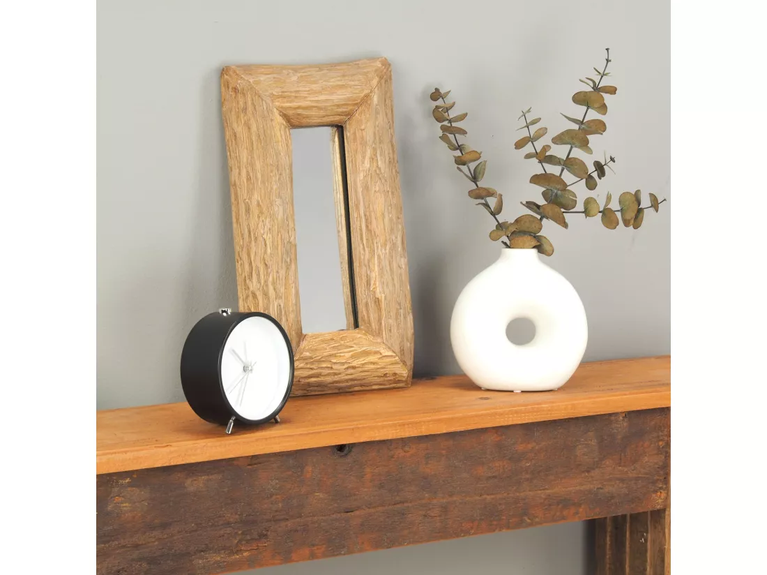 MIROIR MURAL Base B 35x20cm, bois massif couleurs naturelles