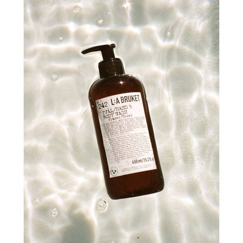 L:a Bruket 242 Hand & Body Wash 450 ml - Elder