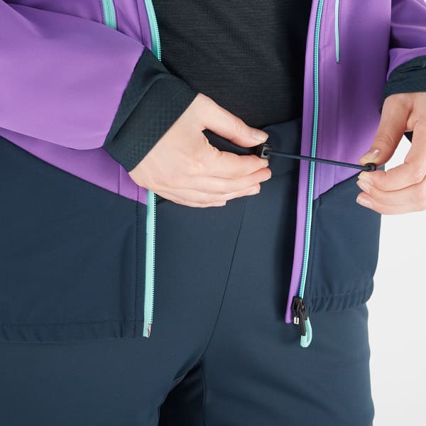 Pantalon ski de randonnée SALOMON MTN SOFTSHELL PANT W CARBON
