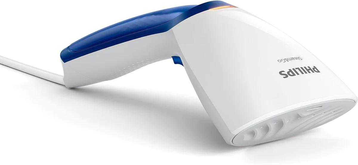 défroisseur vertical a main jusqu'à 20 g/min 1000W bleu blanc Philips