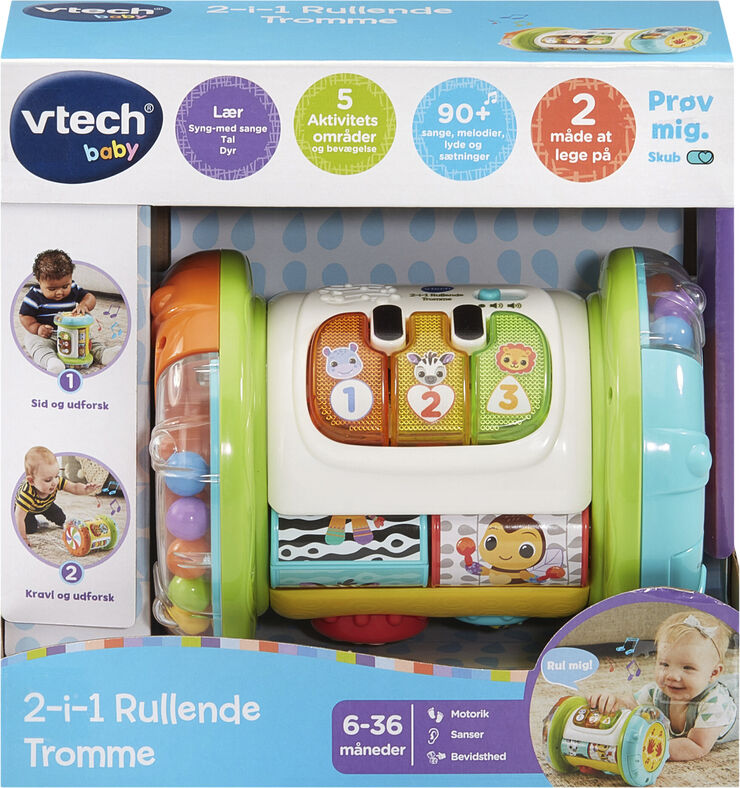 V tech Vtech 2- In 1 Rolling Exp