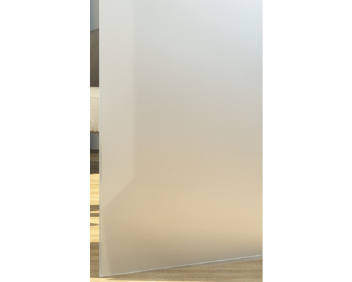 Pertura glazen schuifdeurvleugel, satijnglans, 1980x860x8 mm, linksdraaiend, compatibel met Knauf Pocket Kit & Eclisse UNICO handgrepen.