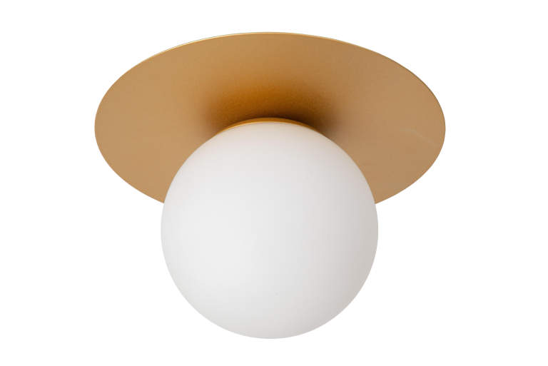 Lucide Tricia plafondlamp messing