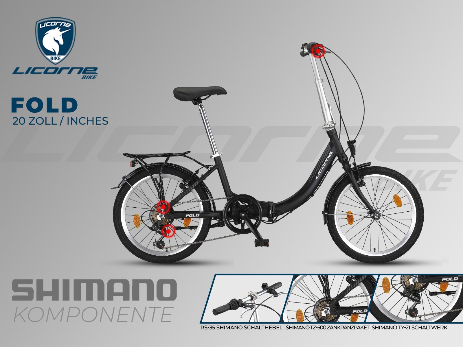 Licorne Bike Fold Premium Klapprad