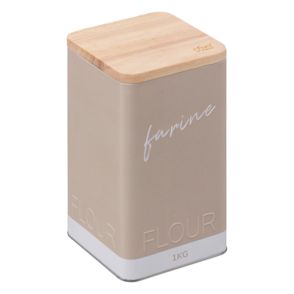 BOITE A FARINE COLOR EDITION BEIGE