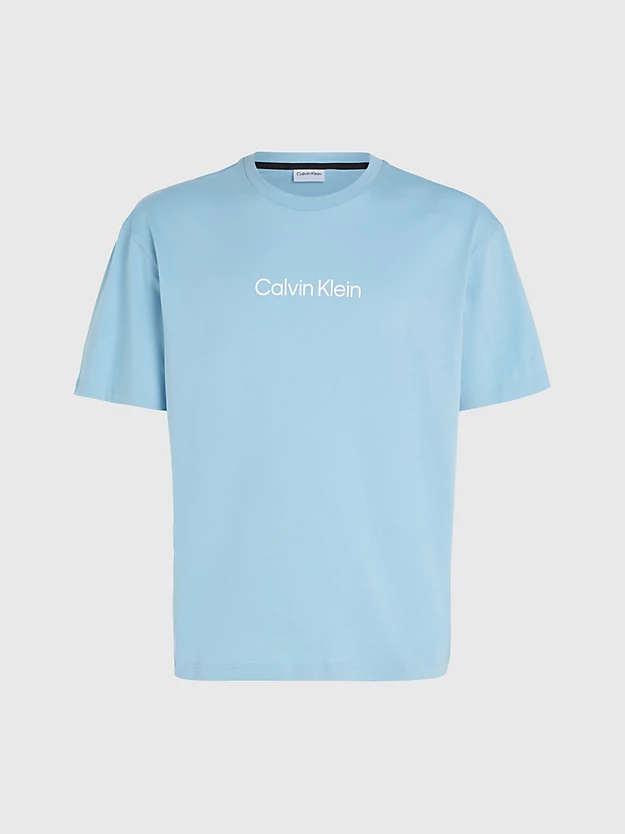 Camiseta de algodão com logotipo