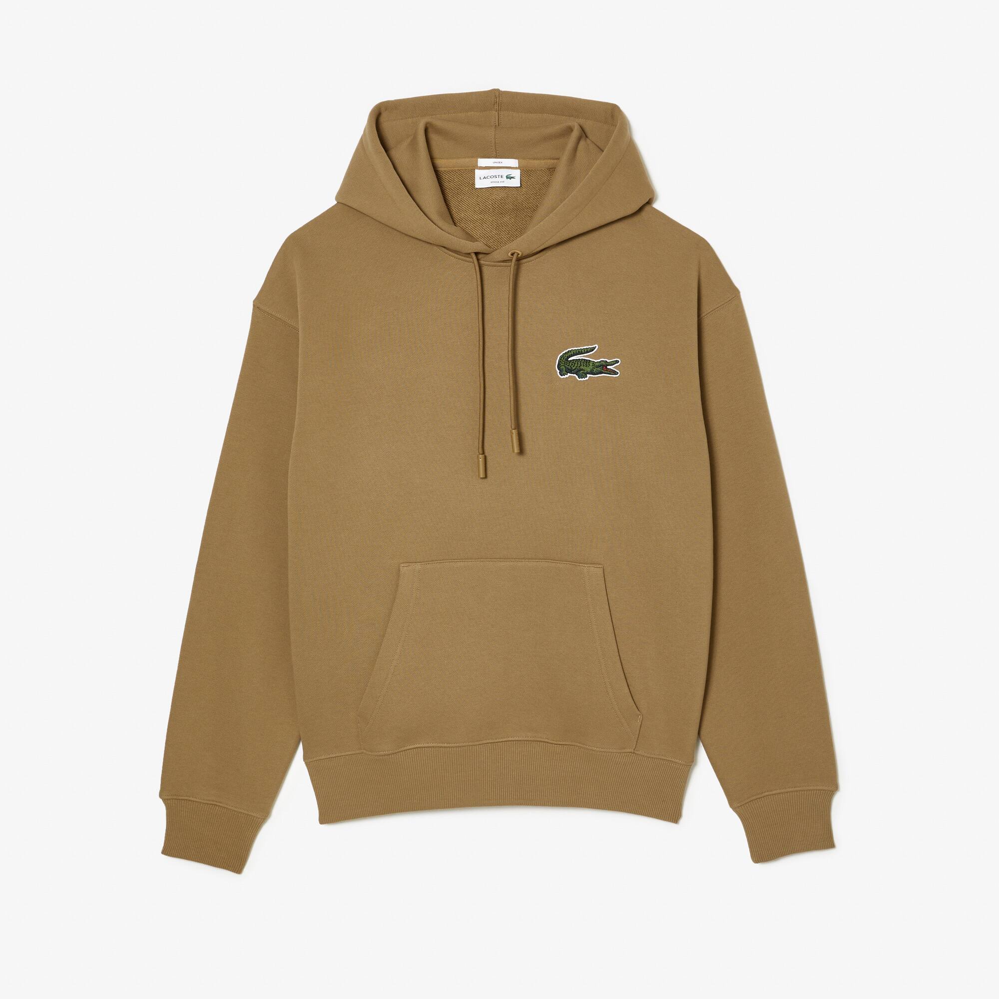 Jogger-Hoodie im lockeren Schnitt Sweatshirts - Braun - Lacoste - Unisex
