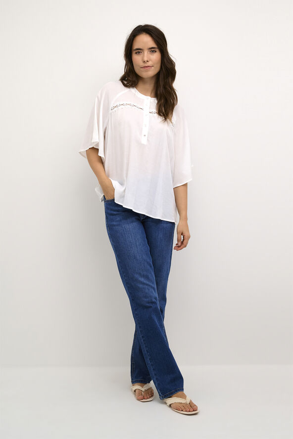 Kaffe KAtilde Blouse Chalk