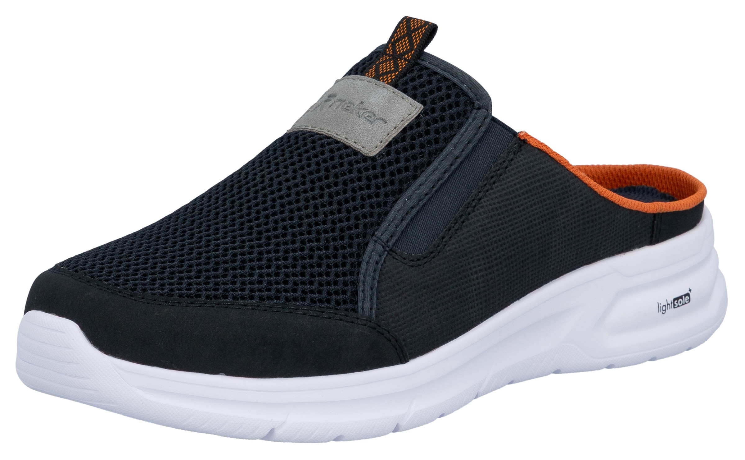 Rieker Clog  , Sommerschuh, Schlappen, Urlaub, in sportlicher Optik