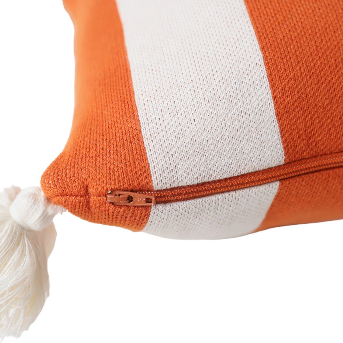 Coussin en tricot rayé - Sahara Petit toi