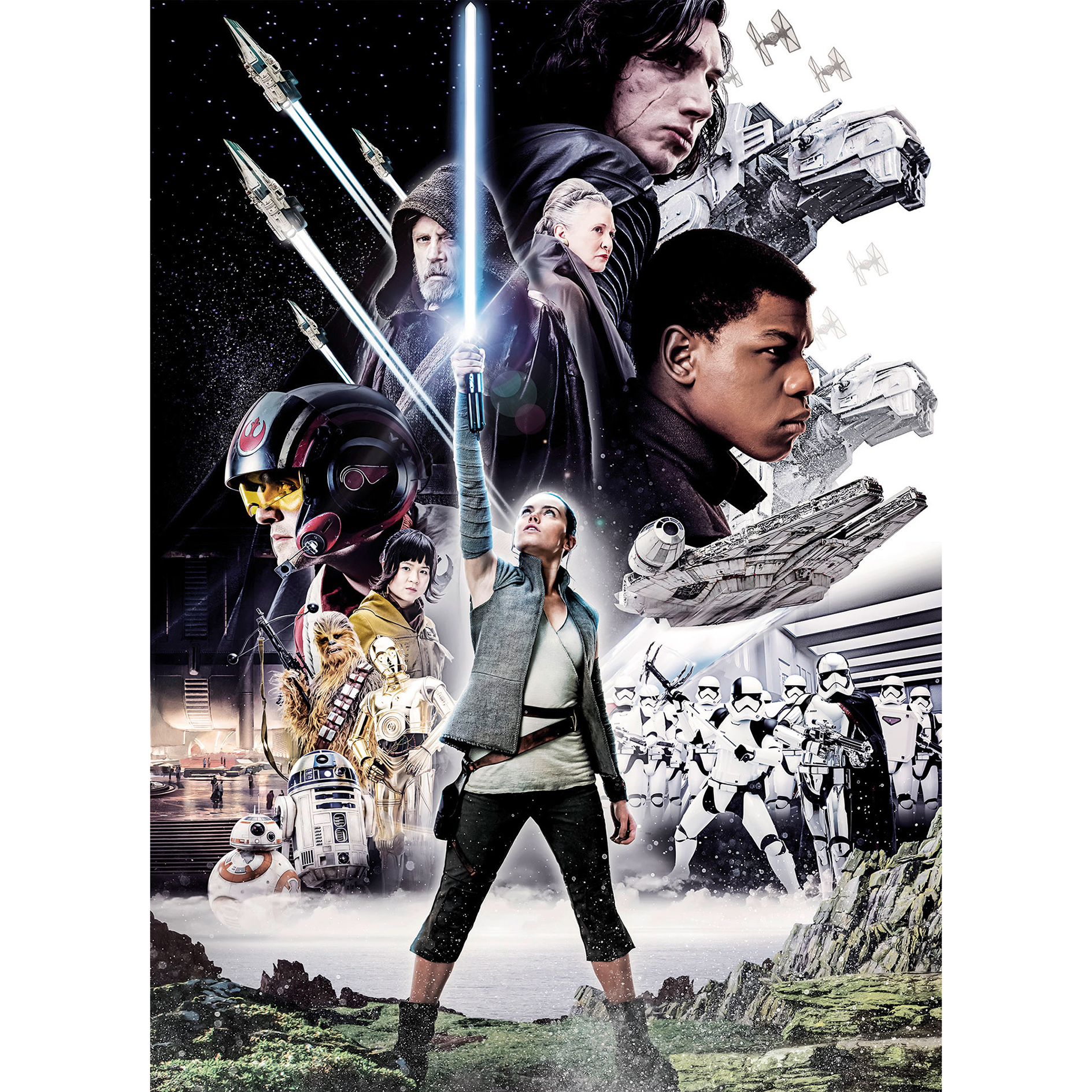 Papier-Fototapete STAR WARS BALANCE - 184x254 cm