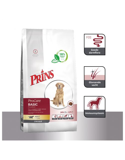 Prins Procare Basic Croque Excellent - Hondenvoer