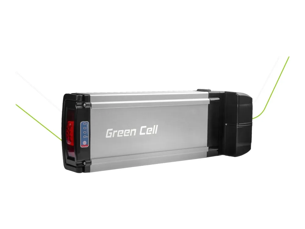 Green Cell Battery Green Cell Rear Rack 36V 12Ah 432Wh for Electric Bike E-Bike Pedelec