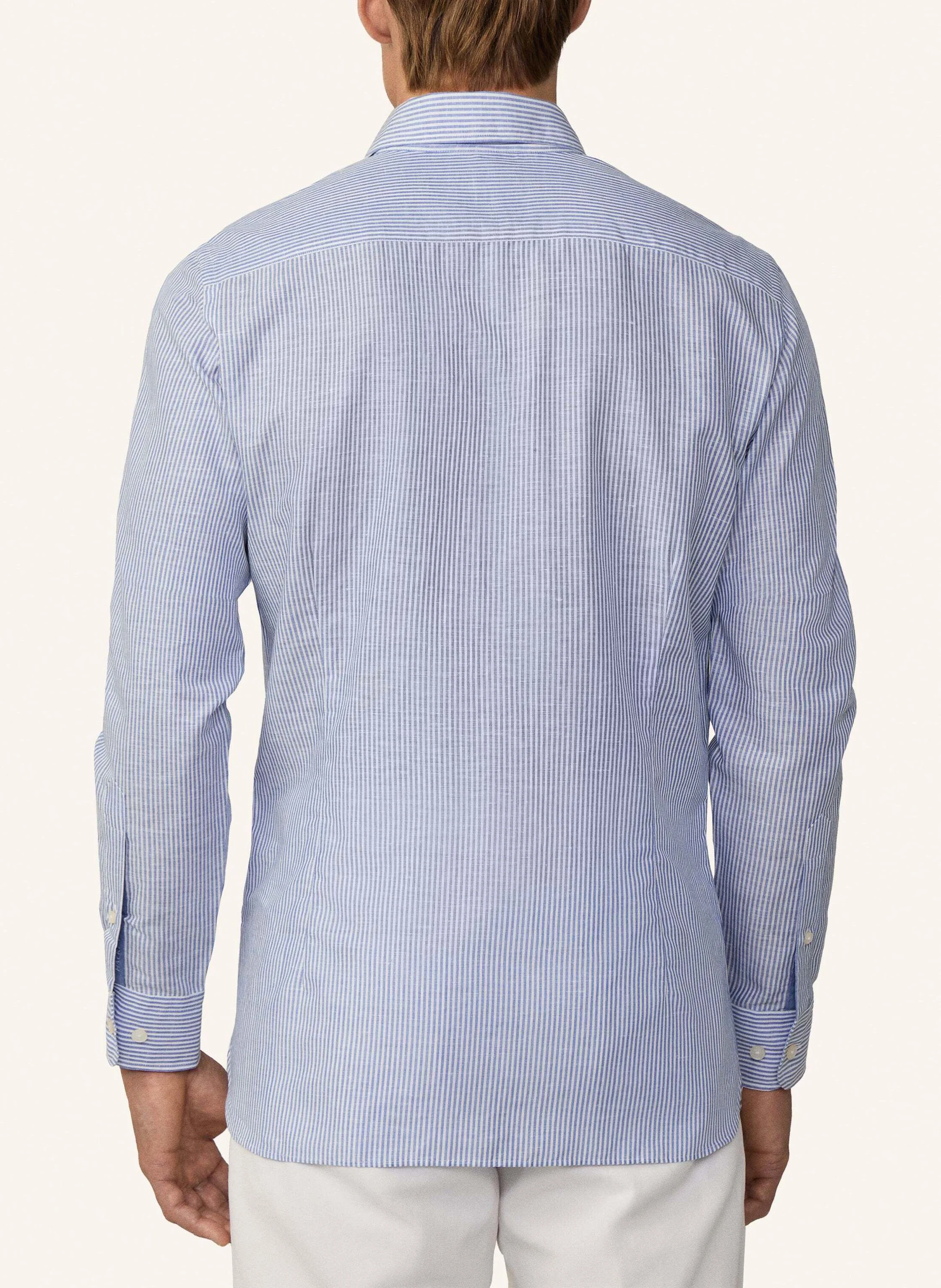 HACKETT LONDON Freizeithemd LINEN BENGEL STRIPE