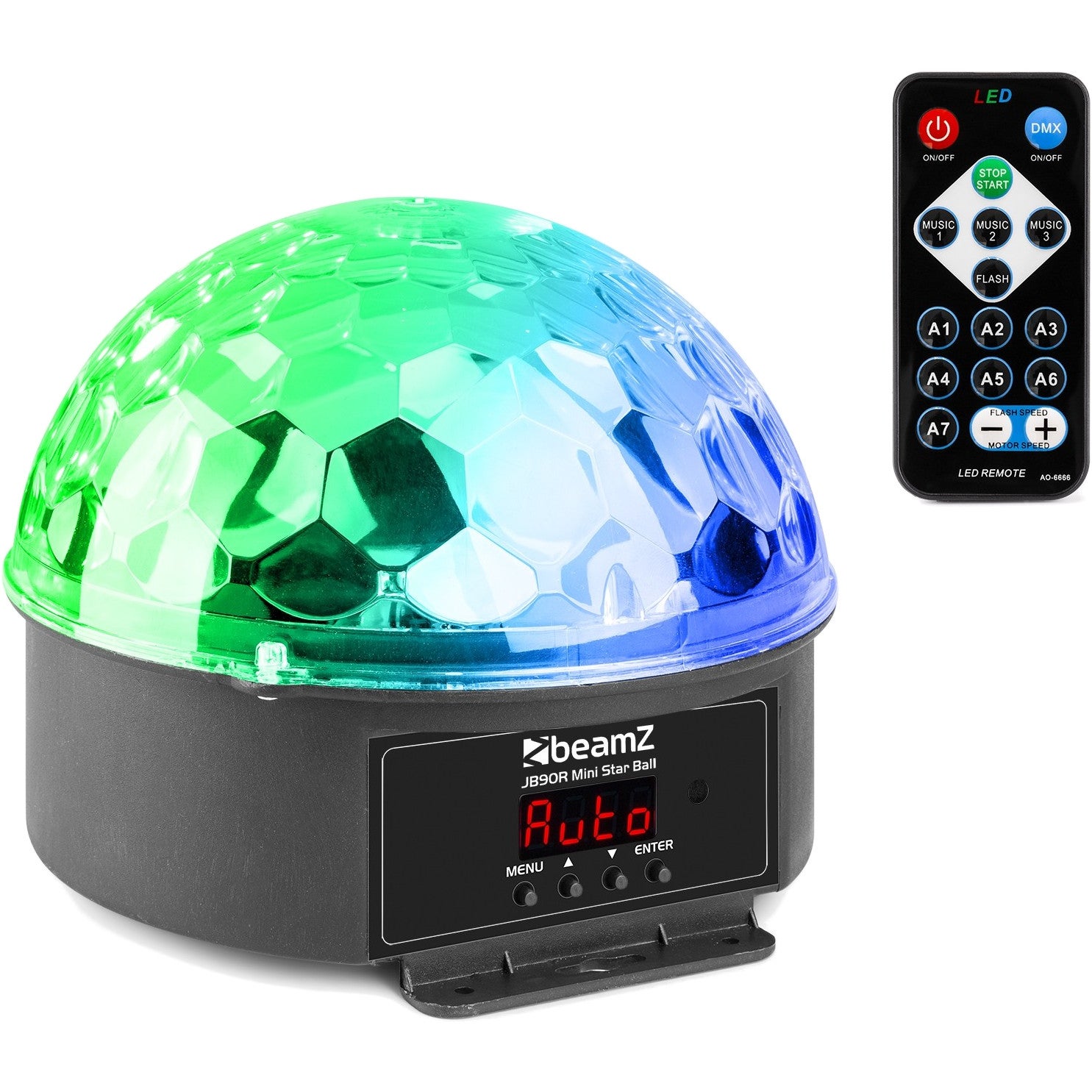 BeamZ JB90R Mini Star Ball LED-lichteffect met DMX