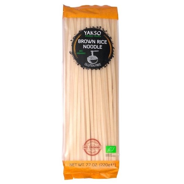 Yakso rijstnoedels bruin 220 gram