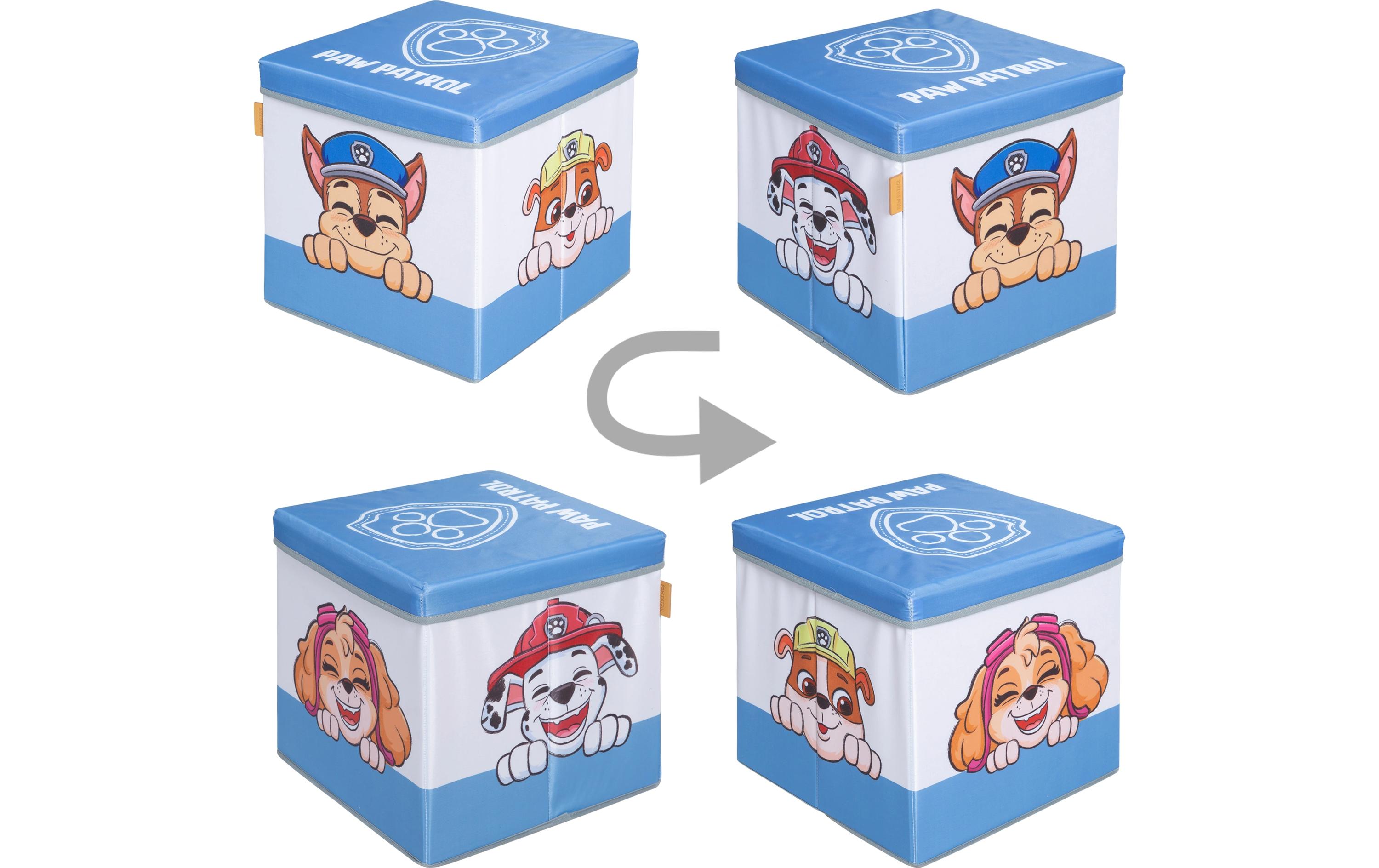 Spielzeugbox Paw PatrolFaltbare Sitz-und Aufbewahrungsbox