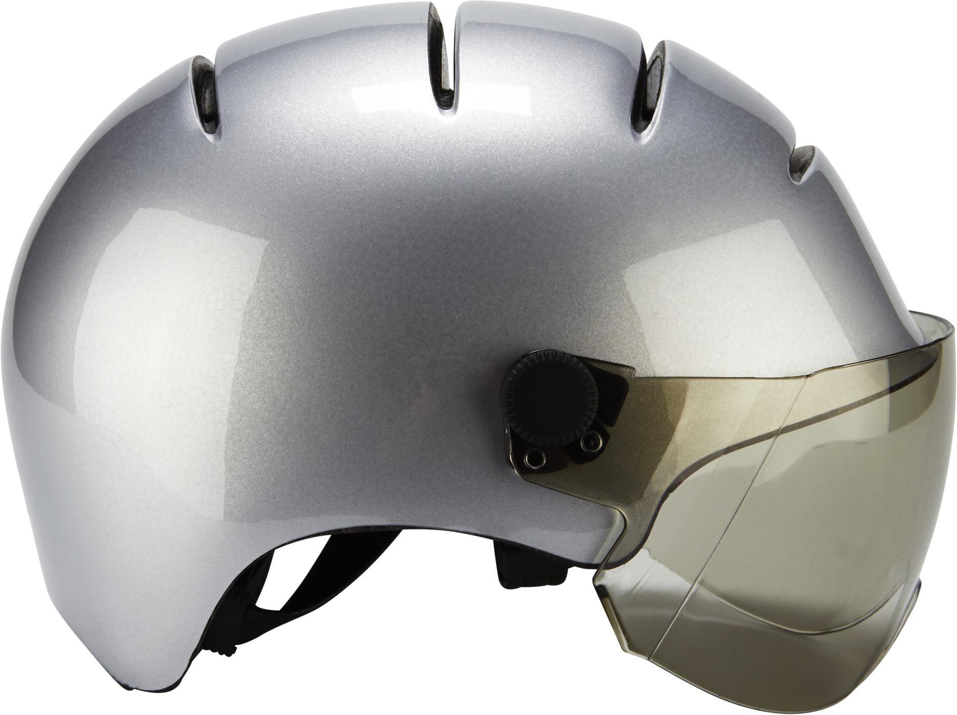 Casque de Vélo Kask Urban Lifestyle Argent avec Visière