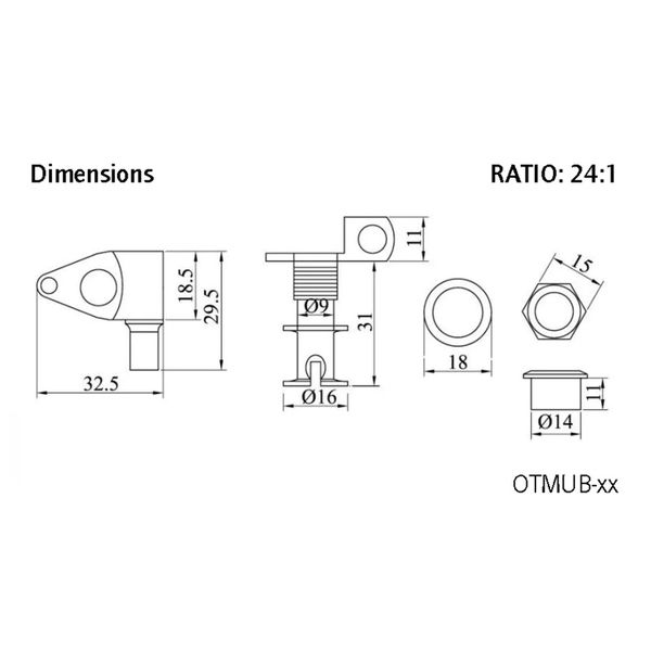 Ortega OTMUB-GB Black