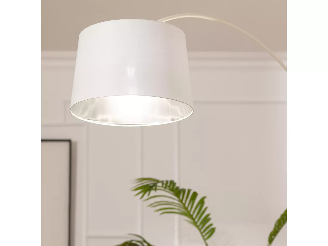 Lampadaire Métal Reflect Blanc