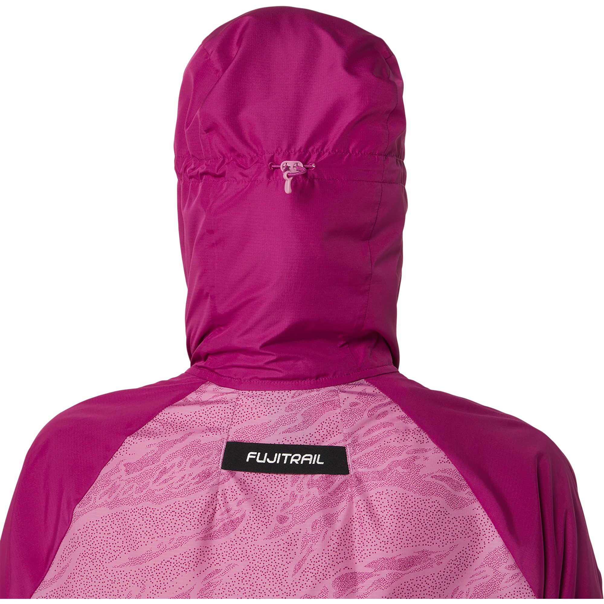 ASICS Fujitrail Packable Laufjacke Damen soft berry