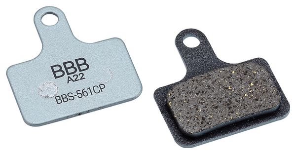 Paire de Plaquettes BBB DiscStop Coolfin Organiques pour Shimano Dura-Ace/Ultegra/105/Tiagra/GRX
