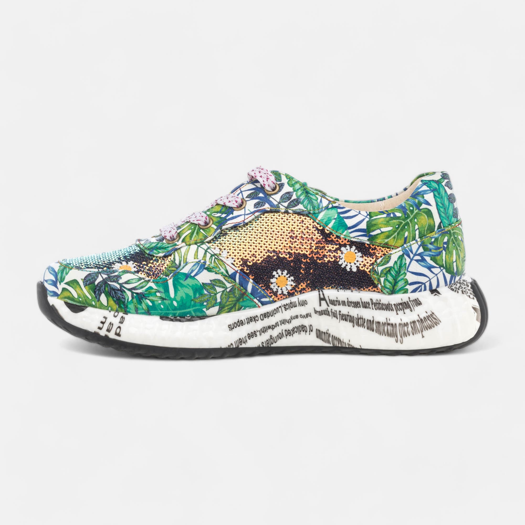 Baskets basses Femme vert