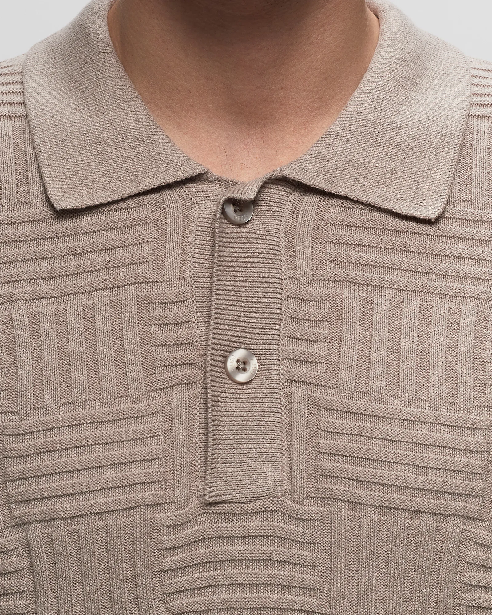 Obey Alfred polo sweater